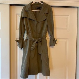 Banana Republic petite trench dress